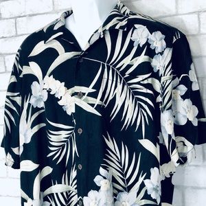 🏝Tommy Bahama BEAUTIFUL 100% Silk Camp Shirt (L)